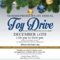 Mommiepreneur To Host 1st Annual Toy Drive This Weekend