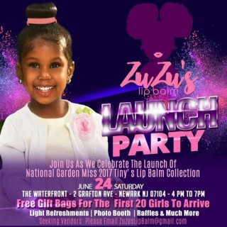 Four Year Old National Garden Miss 2017- Tiny Announces ZuZu's Lip Balm Launch Party