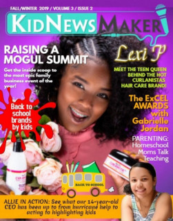 Kid Journalist Releases Print Magazine KidNewsMaker