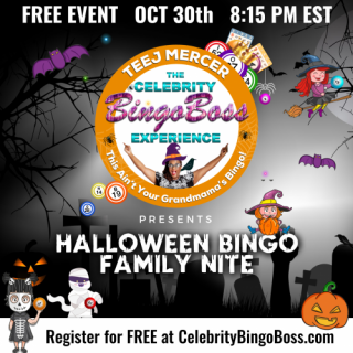 Calling All Families For Virtual Halloween Bingo!